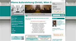 Desktop Screenshot of pfarre-auferstehung-christi.at